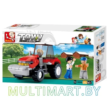 Конструктор Sluban M38-B0556 Трактор картинка 2
